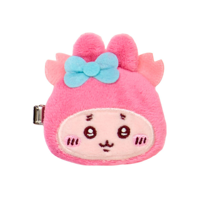 ちいかわ　サンリオコラボ　ポシェットマスクヘアクリップセット 新商品「ちいかわ×サンリオキャラクターズ」をサンリオにて6 月