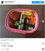 DAIGOが“娘に作ったお弁当”　※「DAIGO」インスタグラム