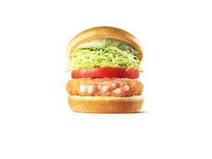 モスバーガー「バジルマヨの海老カツバーガー」登場！　日向夏を使ったドリンク3種も同時発売