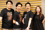 「『罵倒村』アフター感謝祭〜ご覧いただきあり罵倒ございます！〜supported by 佐久間宣行のオールナイトニッポン0」収録に参加した（左から）佐久間宣行、渡部建（アンジャッシュ）、西野亮廣（キングコング）、みりちゃむ（大木美里亜）