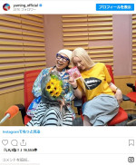 ファンキーな出で立ちでちゃんみなと2ショット、松任谷由実　※「松任谷由実」インスタグラム