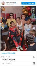 キム・カーダシアン、6歳の息子のために『デッドプール＆ウルヴァリン』テーマの超豪華誕生日会を開催！※「Kim Kardashian」インスタグラム