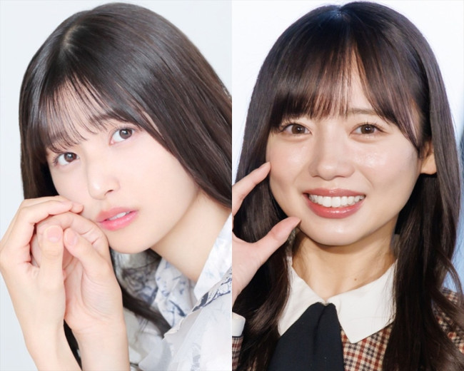 (左から)五百城茉央、齊藤京子