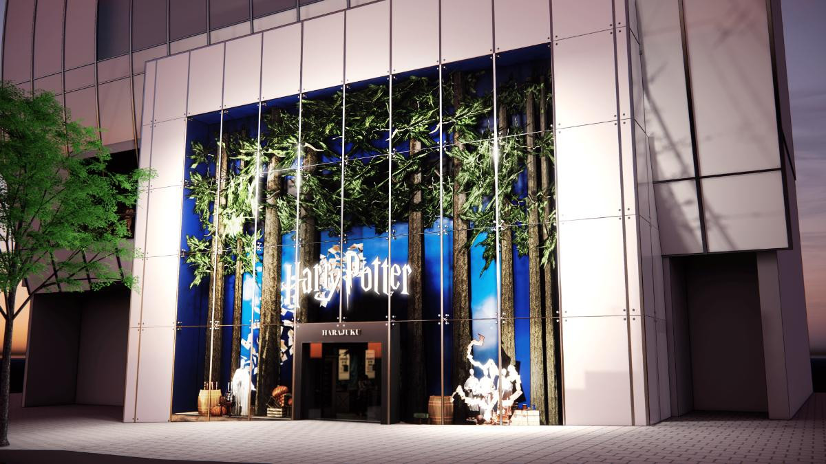 日本初「ハリー・ポッター旗艦店」が原宿に誕生へ！ “禁じられた森”からインスパイアされた内装