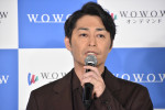 安田顕、『連続ドラマW　怪物』完成報告会に登場