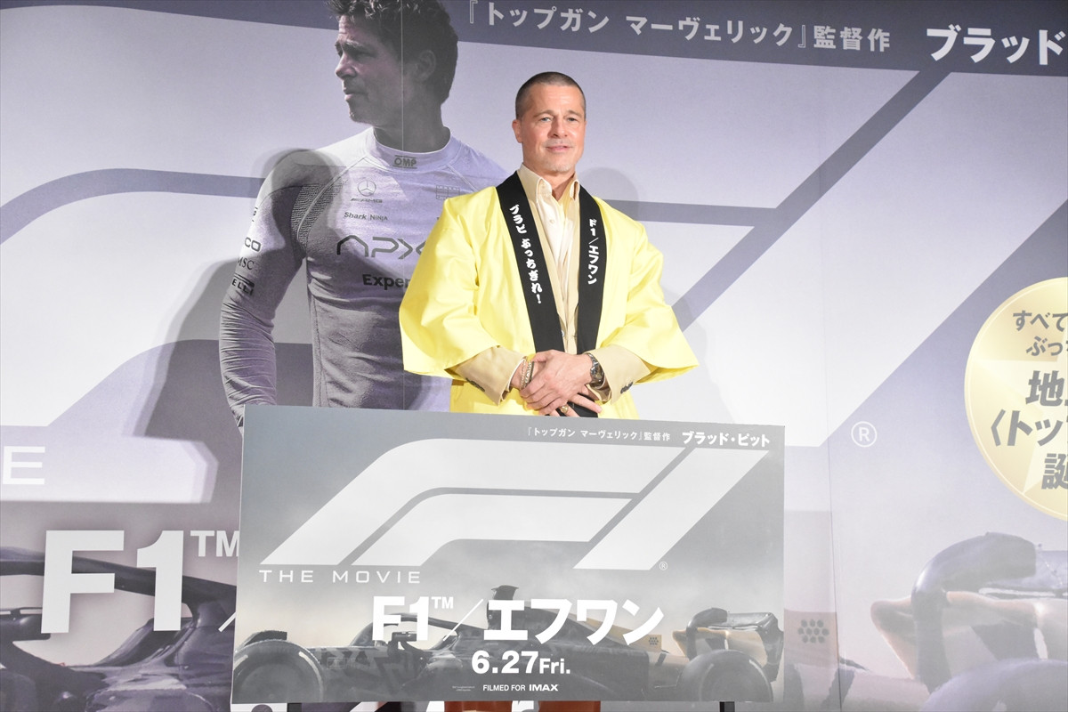 ブラッド・ピット「空はトムに任せる」　旧友トム・クルーズとの再会に喜び