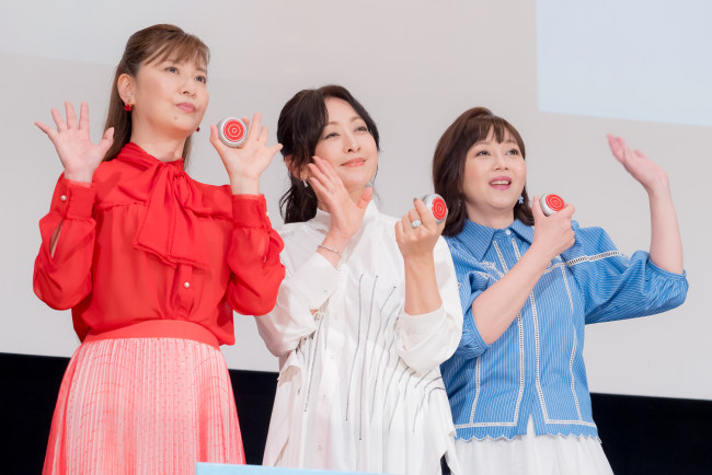 写真）斉藤由貴＆南野陽子＆浅香唯、『スケバン刑事』歴代主演が集結