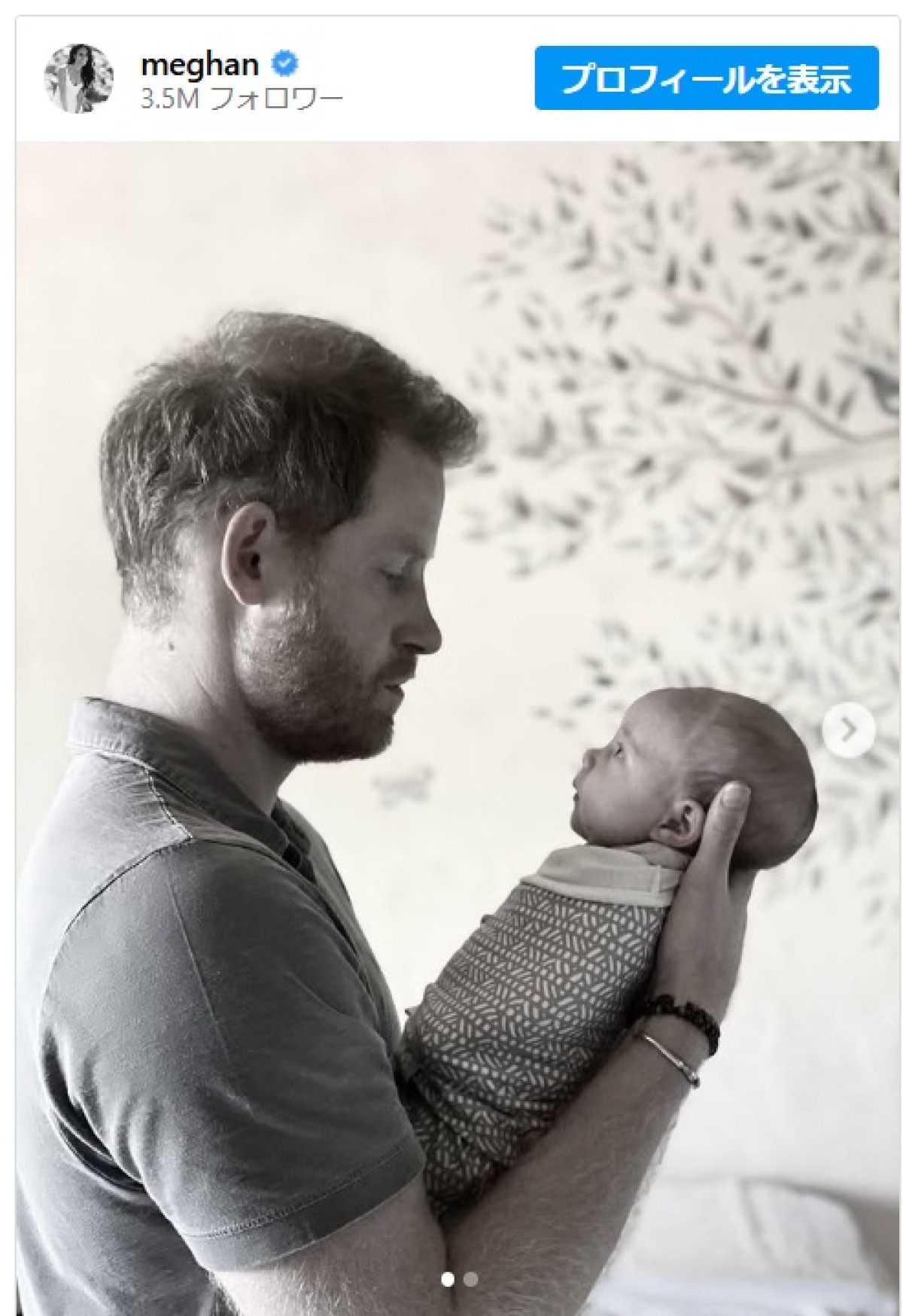 メーガン妃、リリベット王女の誕生日にヘンリー王子との父娘の未公開写真公開※「Meghan,Duchess of Sussex」インスタグラム