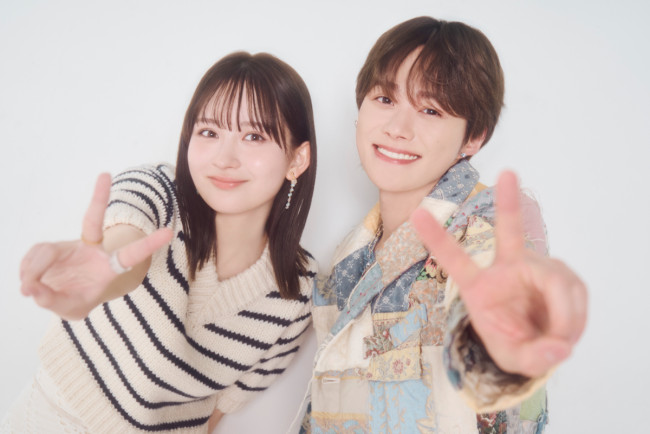 (左から)畑芽育&大橋和也