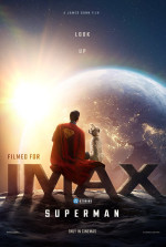 映画『スーパーマン』ラージフォーマットポスタービジュアル（IMAX）