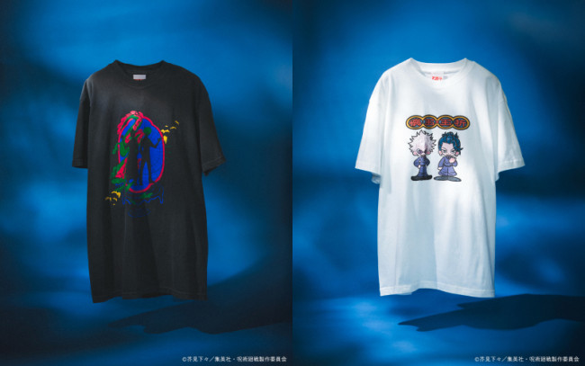 『呪術廻戦』×「ビームス」コラボ第3弾登場！　作中の場面写を使ったTシャツなど全6型を用意