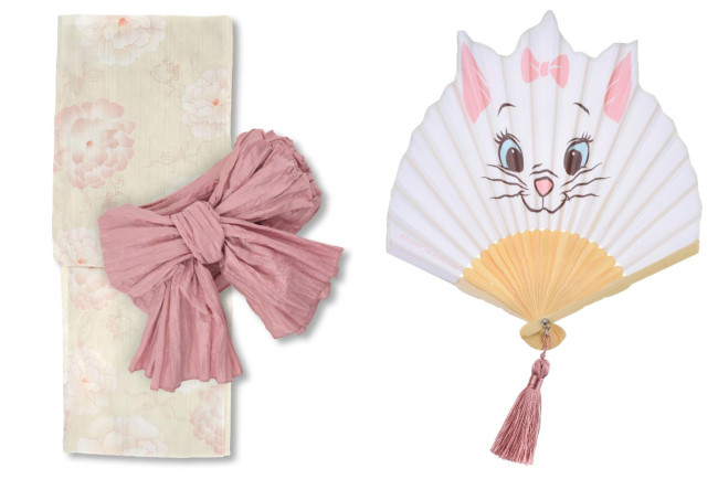 「ディズニーストア」浴衣コレクション発売！　フェミニンなマリー＆涼しげなアリエルをデザイン