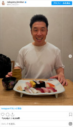 なかやまきんに君、筋トレ後のオススメ食事　※「なかやまきんに君」インスタグラム