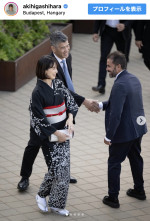 東原亜希、夫・井上康生に同行しハンガリーへ　※「東原亜希」インスタグラム