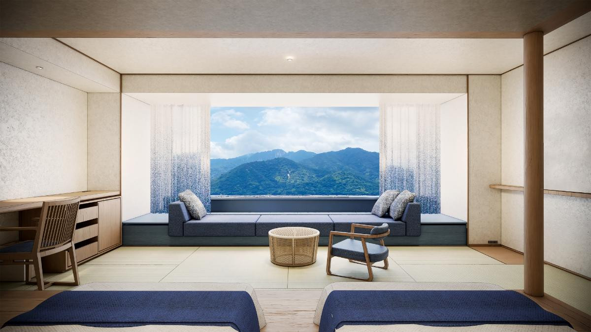 星野リゾート“界”広島初進出へ！　最上階の露天風呂や石風呂を再現したサウナを展開