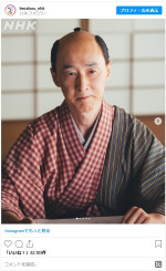 礒田湖龍斎役の鉄拳　※大河ドラマ『べらぼう～蔦重栄華乃夢噺～』公式インスタグラム
