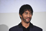 阿部寛、映画『キャンドルスティック』初日舞台挨拶に登場