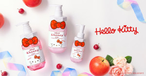 ハローキティ×「＆honey」が初コラボ！　オリジナルコーム付きヘアケアセットなど発売