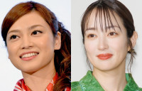（左から）平愛梨、高梨臨