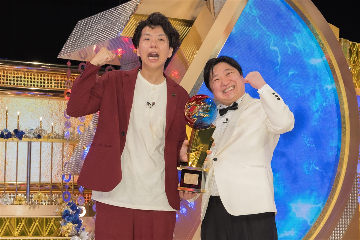 ニッポンの社長、漫才＆コント“二刀流”『ダブルインパクト』優勝　ケツ「新婚旅行のグレードが上がるかも」