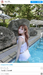 希空、水着姿　※「希空」インスタグラム