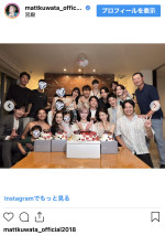 Matt、自身の盛大な誕生日会を公開　※「Matt」インスタグラム