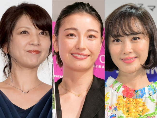 (左から)飯島直子、木下優樹菜さん、山口もえ
