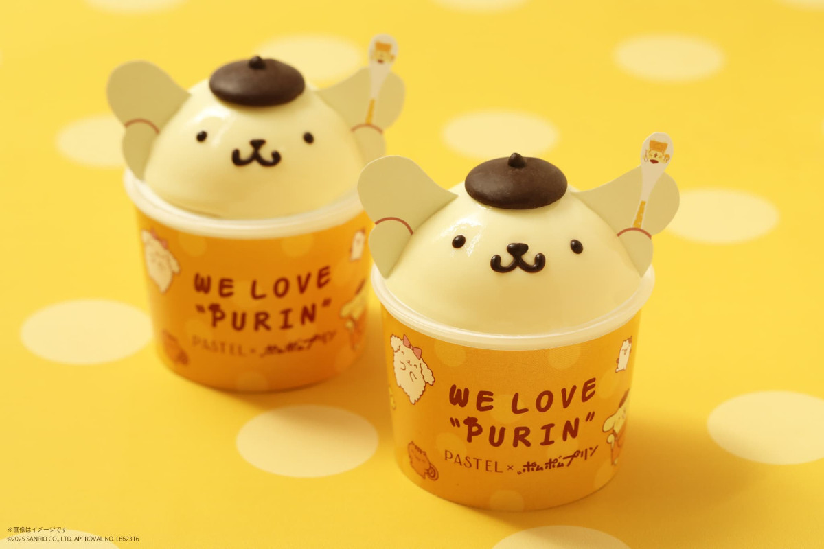 ポムポムプリン×「パステル」コラボスイーツが再び登場！　エコバッグ付きセットなど展開