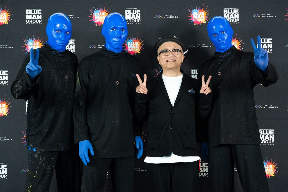 『ブルーマングループ2025 新宿公演』開幕！　小林幸子ら観劇「何回見ても面白い」