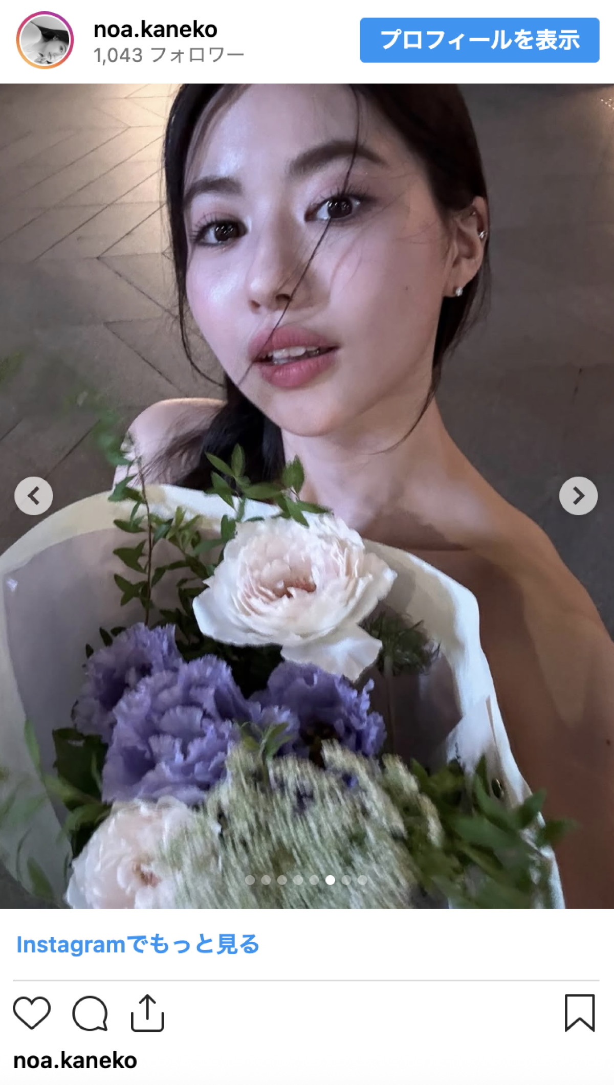 金子昇の次女・のあ、色香ただよう美背中にうっとり「花のように美しい！」
