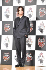 ⼭⽥涼介“LEO”、「Crazy Raccoon」加⼊発表記者会⾒に登場