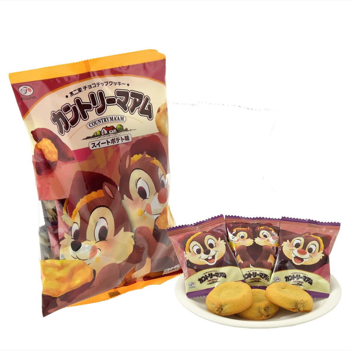 2025.9.4チップ＆デールデザインのさつまいもお菓子
