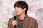 松村北斗、映画『秒速5センチメートル』完成披露試写会舞台挨拶に登場