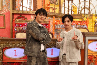 10月28日放送『今夜はナゾトレ』に出演する（左から）篠塚大輝、猪俣周杜