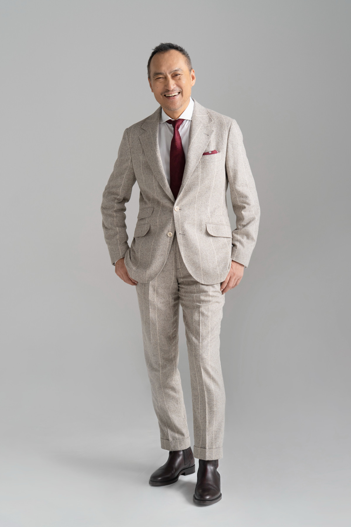 坂口健太郎へ渡辺謙からエール「恐れることなく、挑戦し続けてほしい」 息ぴったりの撮影は同じ“ボケ”で大笑い