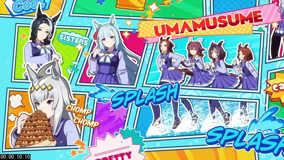 『ウマ娘 プリティーダービー』、ウマ娘たちがアメコミ風になった新CM「Shake The World !!」篇が放送開始　CM史上最多のキャラが登場