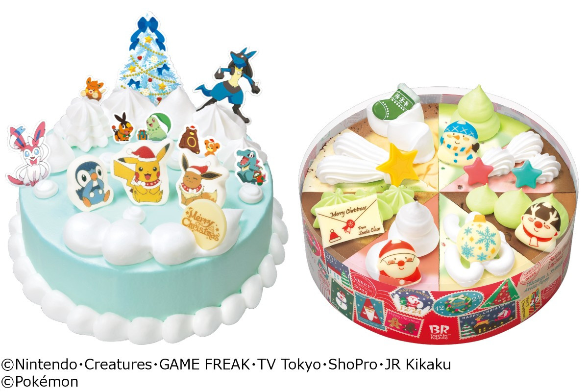 サーティワン「クリスマスケーキ」の予約開始! 『ポケモン』や『トイ・ストーリー』などコラボ商品が充実