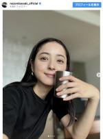 佐々木希、“黒髪”にイメチェン　※「佐々木希」インスタグラム