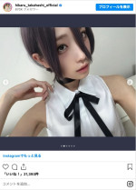 『チェンソーマン』のレゼに変身した高橋ひかる ※「高橋ひかる」インスタグラム