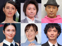 （左上から時計回りで）栗山千明、藤原竜也、山本太郎、安藤政信、前田亜季、柴咲コウ