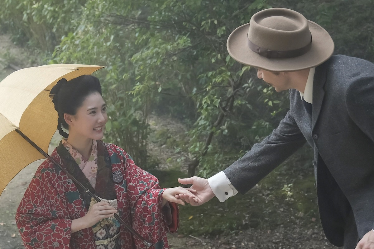 来週の『ばけばけ』“トキ”高石あかりにライバル出現!?　知事の娘“リヨ”北香那と対面