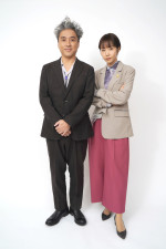 スペシャルドラマ『うちの弁護士はまたしても手がかかる』に出演する（左から）ムロツヨシ、木南晴夏