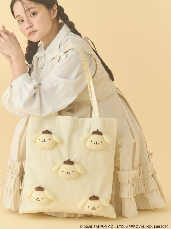 サンリオの“ぬいぐるみ付きトートバッグ”が超かわいい！ 「merry jenny」コラボで全6種展開