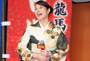 映画『新解釈・幕末伝』新解釈決起会見に出席した広瀬アリス