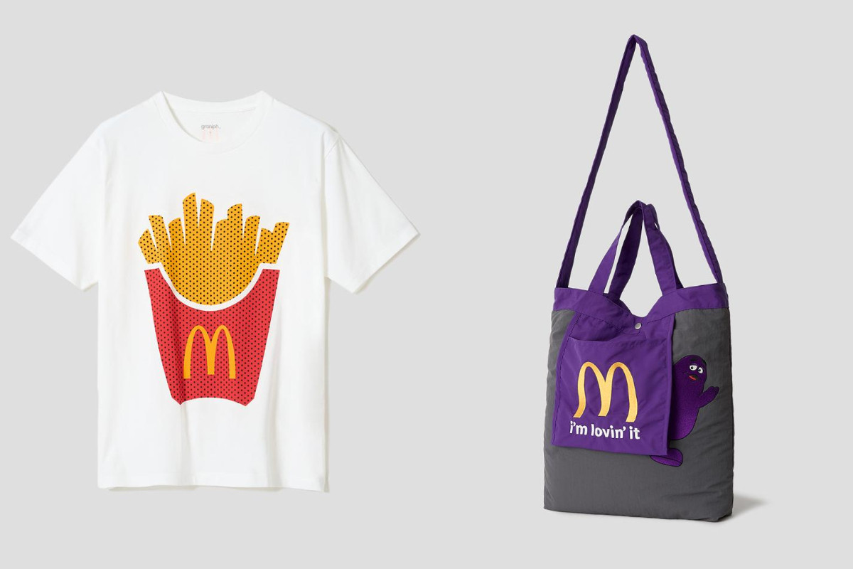 「マクドナルド」×「グラニフ」新作コラボが超かわいい! 遊び心あふれる“トート”など全16種展開