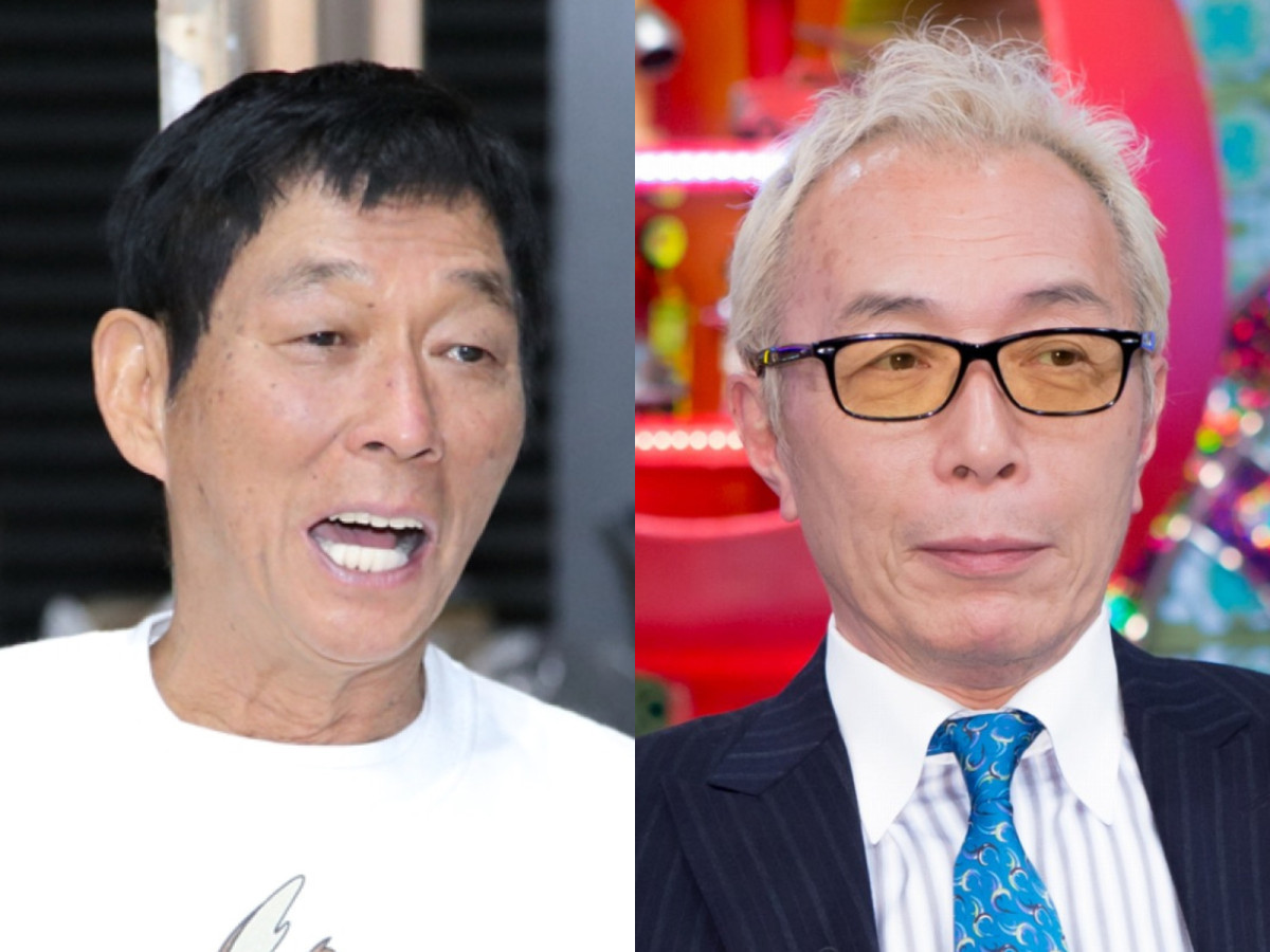 実は今年70歳の（左から）明石家さんま、所ジョージ