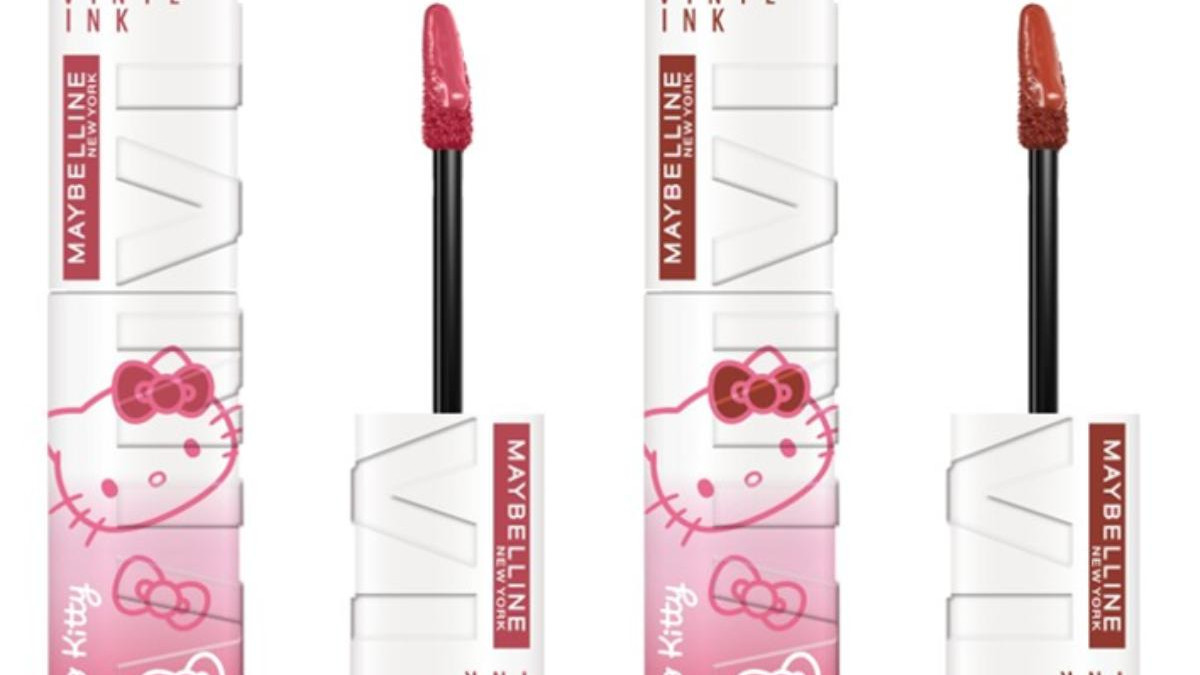 ハローキティ×「メイベリン」がコラボへ！ ベストセラー製品がキュート