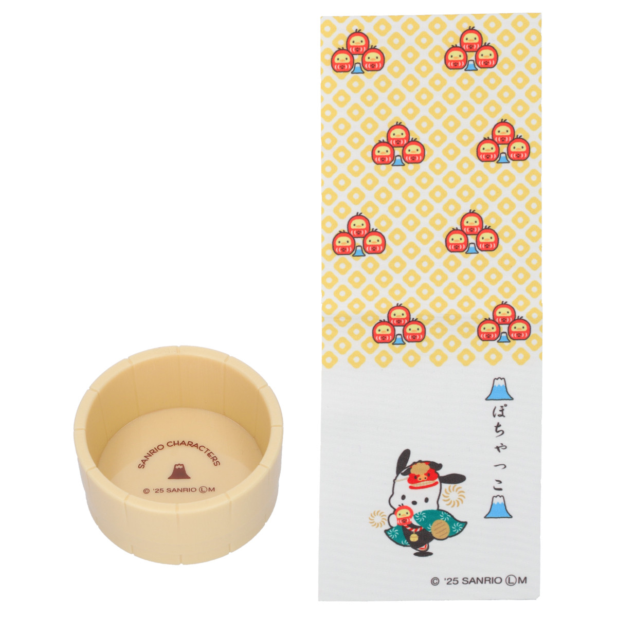 20251114 サンリオキャラクターズ miniぬぐい＆miniおけ