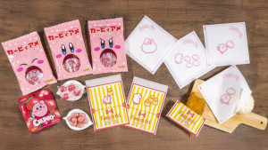 『星のカービィ』×「ファミマ」コラボ第2弾は明日から! “ファミチキ袋”がクラシックなドットデザインで登場