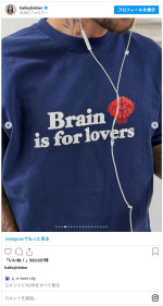 来日オフショットを多数投稿　※「ヘイリー・ビーバー」インスタグラム